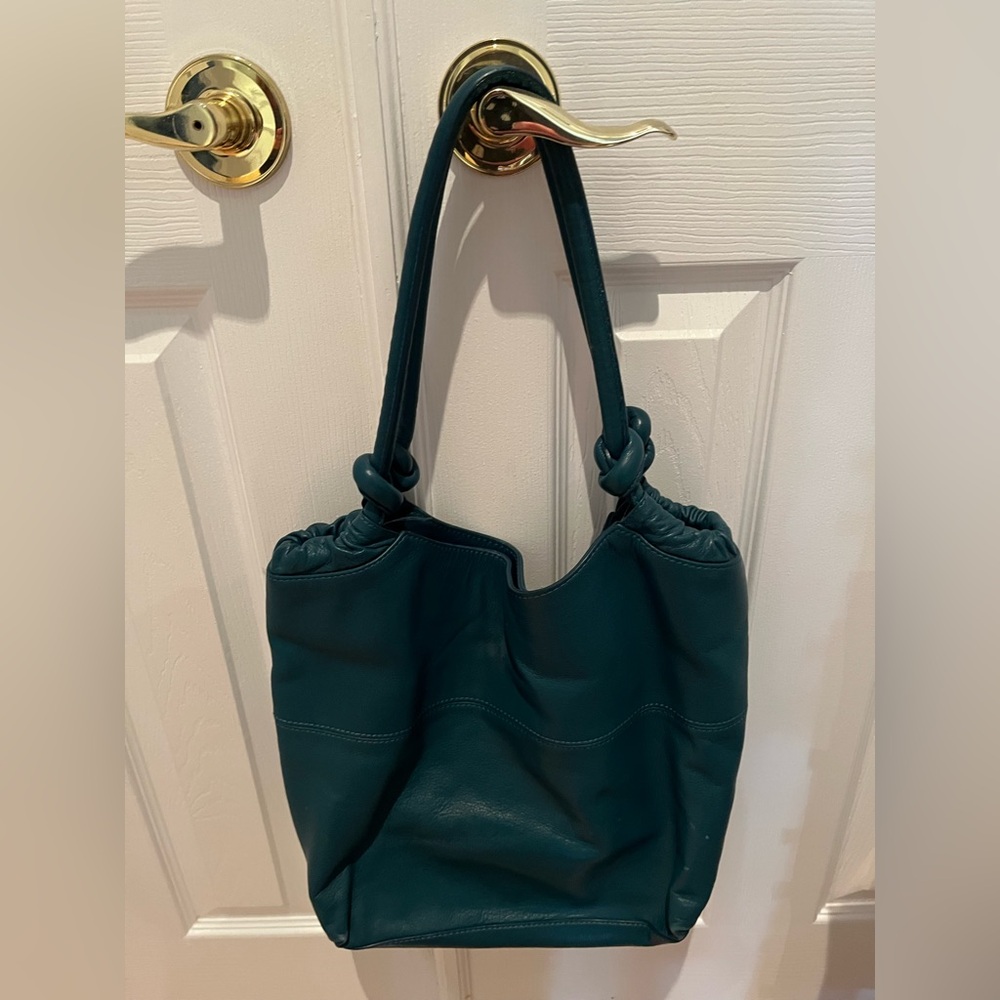 Banana Republic teal shoulder bag